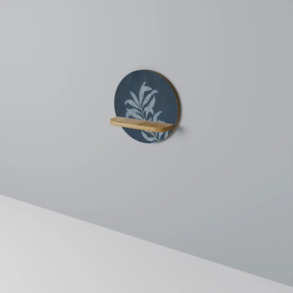 Petite étagère ronde SHADOW BRANCH pour optimiser l'espace mural vide
