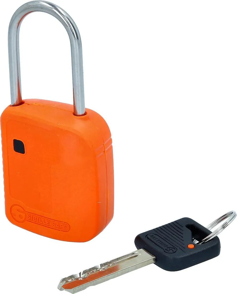 KS TOOLS Lucchetto arancione in metallo 38 mm - 117.0218
