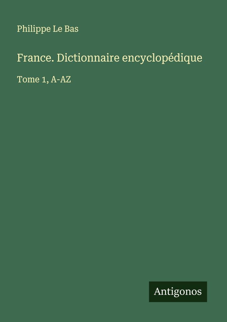 Frankreich. Enzyklopädisches Wörterbuch