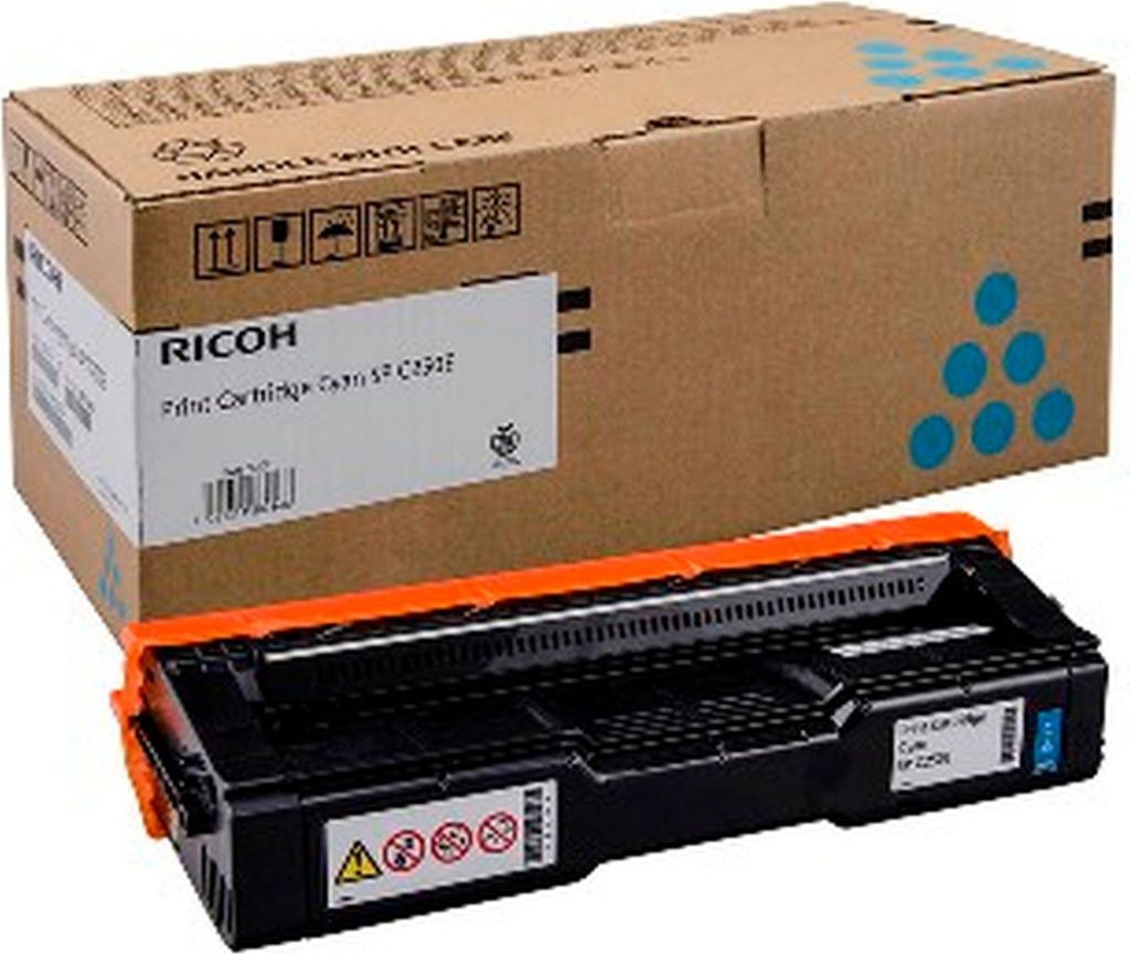 Ricoh 407544 cartuccia toner 1 pz Originale Ciano Immagine del prodotto 