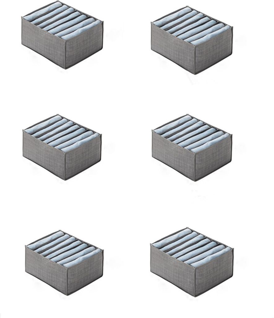 6 Stück Kleiderschrank Organizer, Aufbewahrungsbox 7 Produktbild 