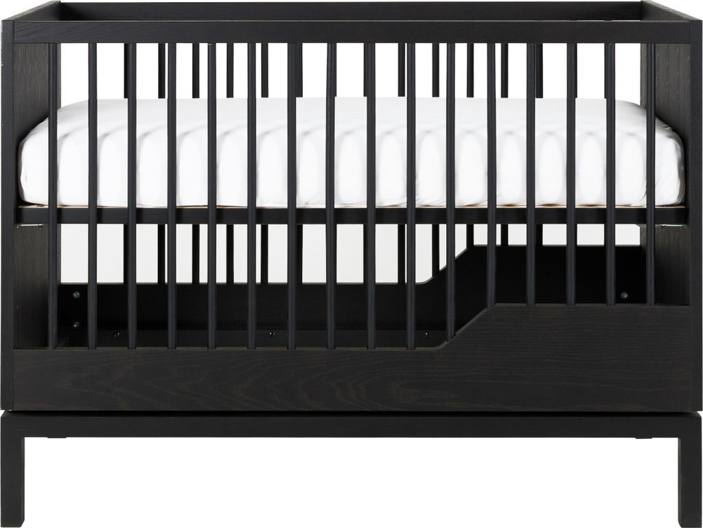 Kidsmill Savi Babybett Schwarz Eiche 70 x 140 cm