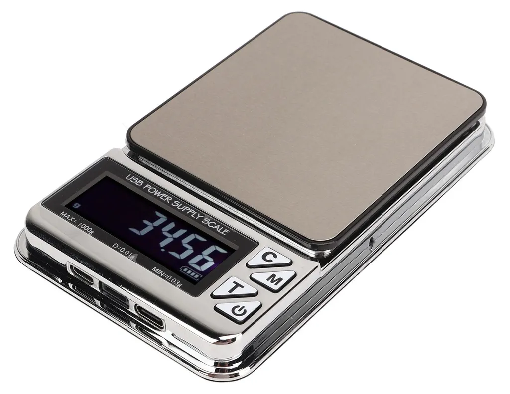 Balance à café et aliments USB pour un dosage précis au quotidien 0.1g
