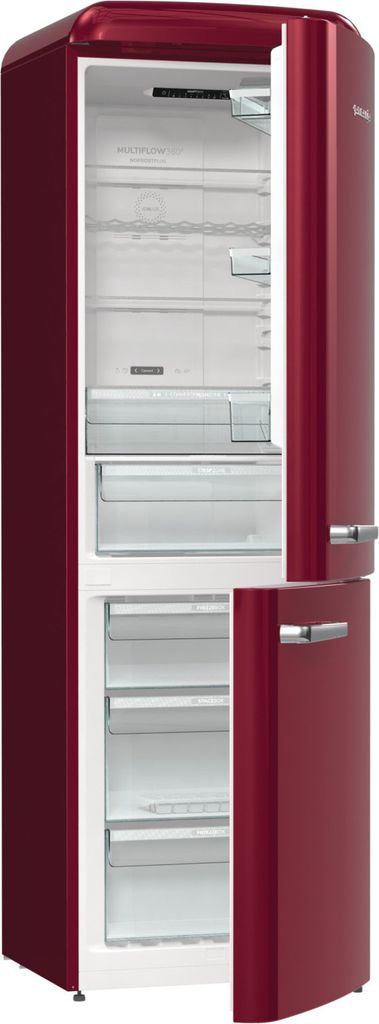 Gorenje ONRK619DR Retro rot Kühl-Gefrier-Kombination, Produktbild 