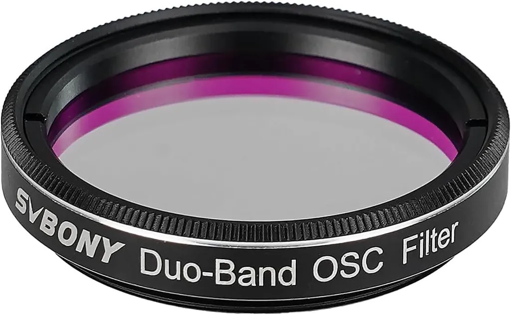 Svbony SV220 Filtre Astro Dual Band 1.25" 7nm H-Alpha OIII pour CMOS