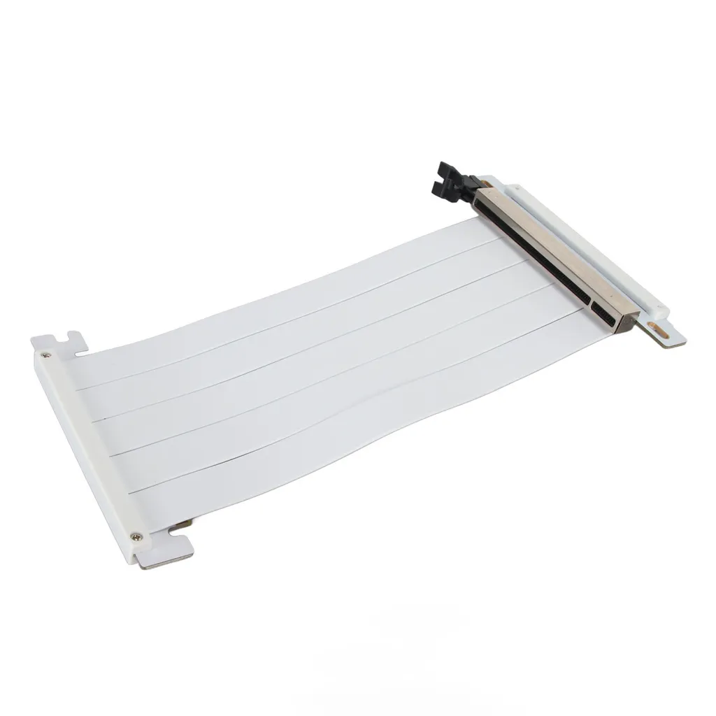 Câble Riser Vertical PCIe 4.0 pour RTX 4090 - Extension GPU 40cm Blanc