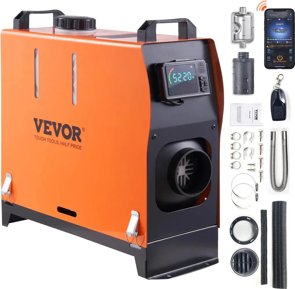 Chauffage Stationnaire Diesel 8KW pour Camping-Car et Camion en Hiver