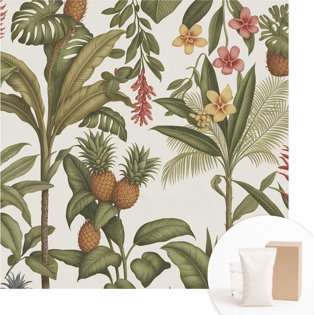Fototapete - Wandbilder für Wohnzimmer - 250x250 cm - Dekorative Wandfolie - Modernes Design für Wanddekoration - Tapeten für Innenräume - Exot...