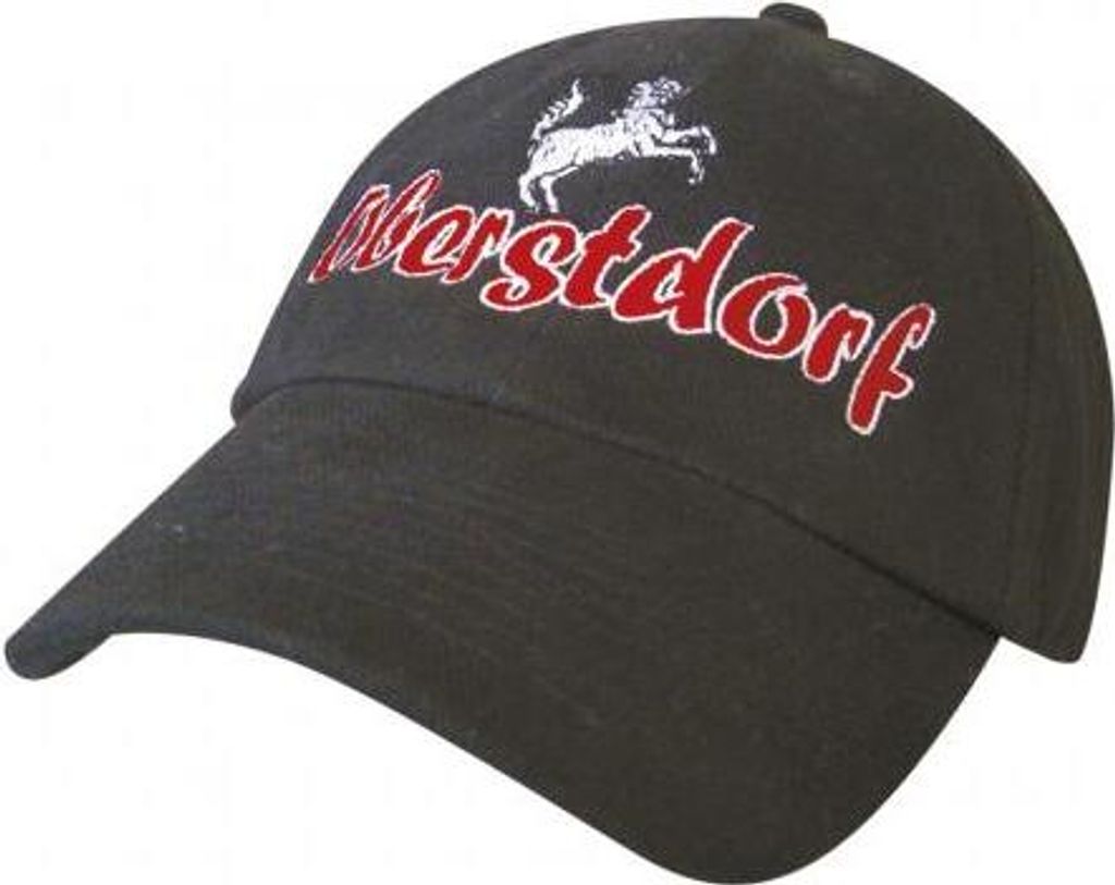 Baseballcap mit Einstickung - Oberstdorf - 68934 schwarz
