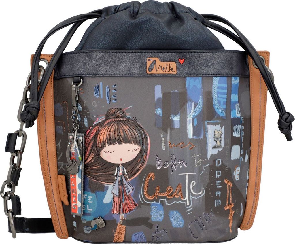 Anekke Schultertasche Shōen Satchel Multicolor mehrfarbig Produktbild 