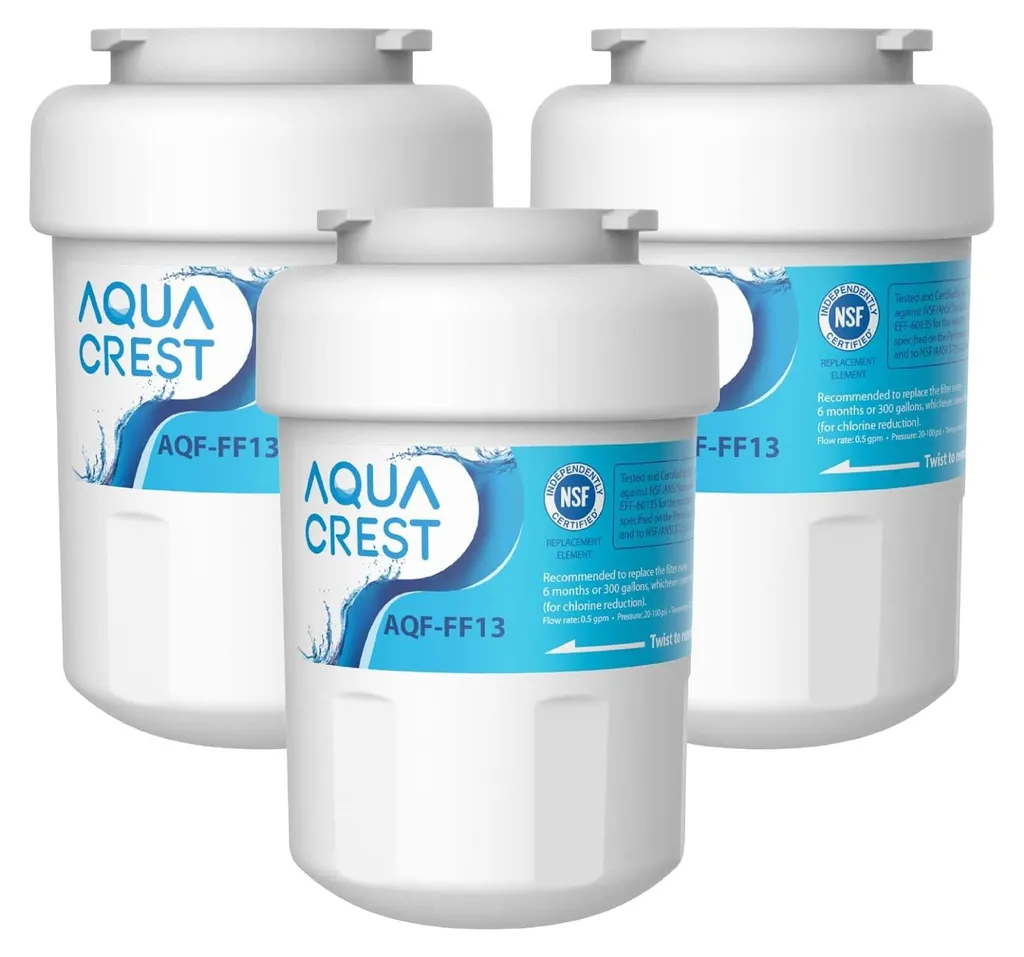 Set 3 Filtri Acqua AQUACREST per GE MWF - Risparmia sul Ricambio Frigo