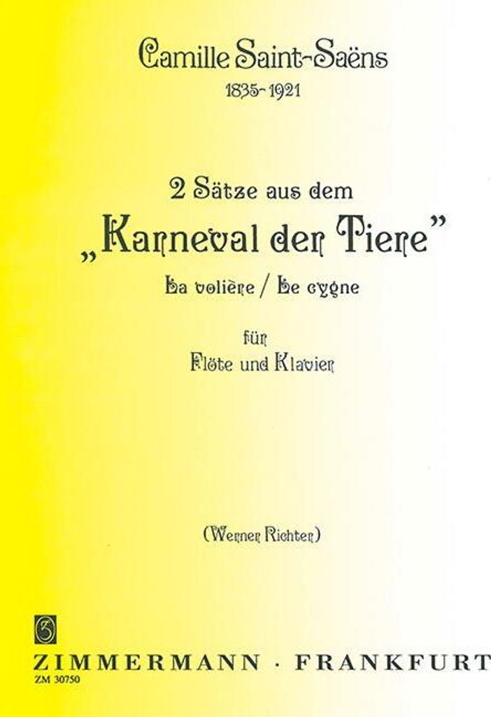 2 Sätze aus dem "Karneval der Tiere"