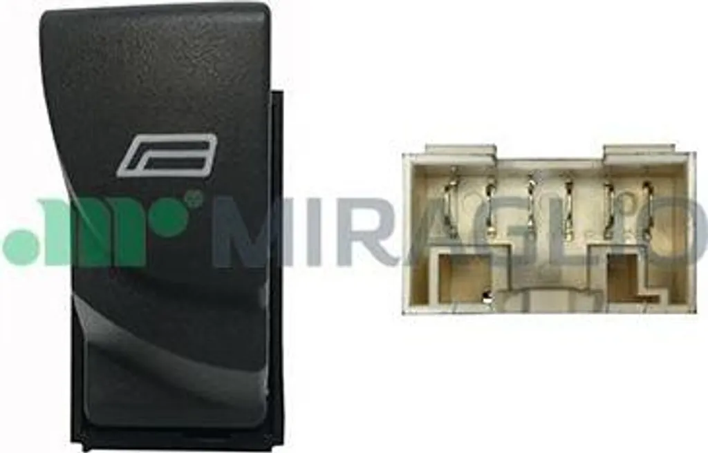 MIRAGLIO 121/FTI76004 Interruttore, alzacristalli OE 6554T3 compatibile con Jumper, Ducato, Boxer