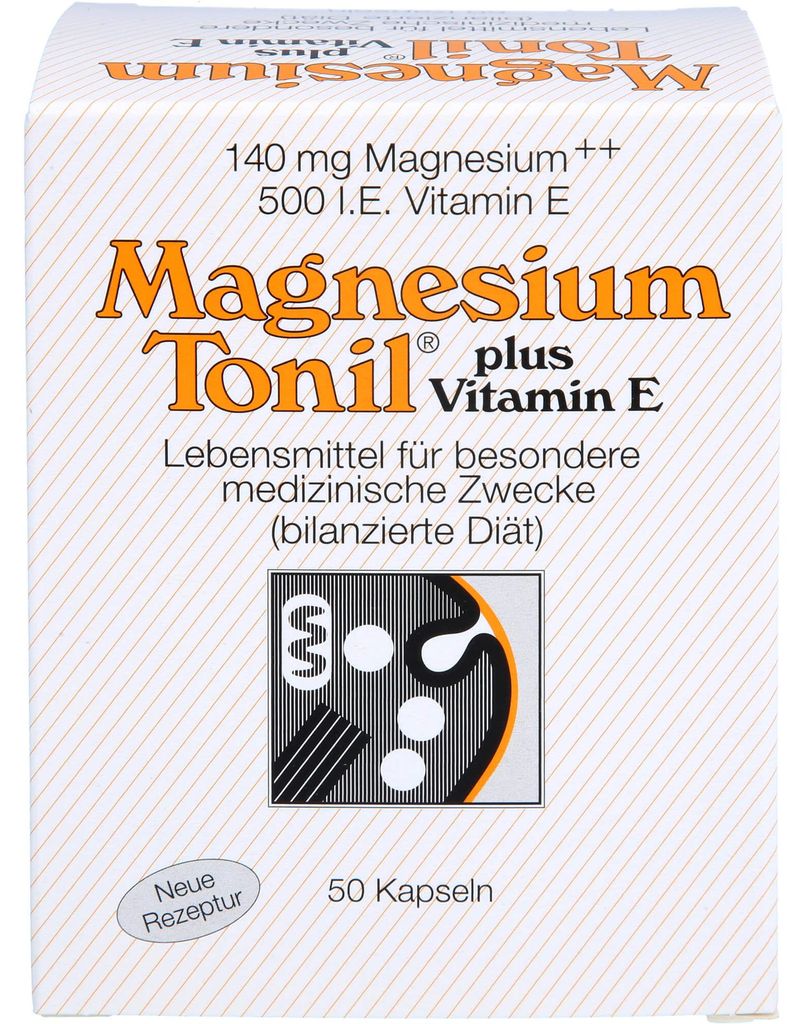 Magnesium Tonil plus Vitamin E Kapseln, 50 St. Kapseln