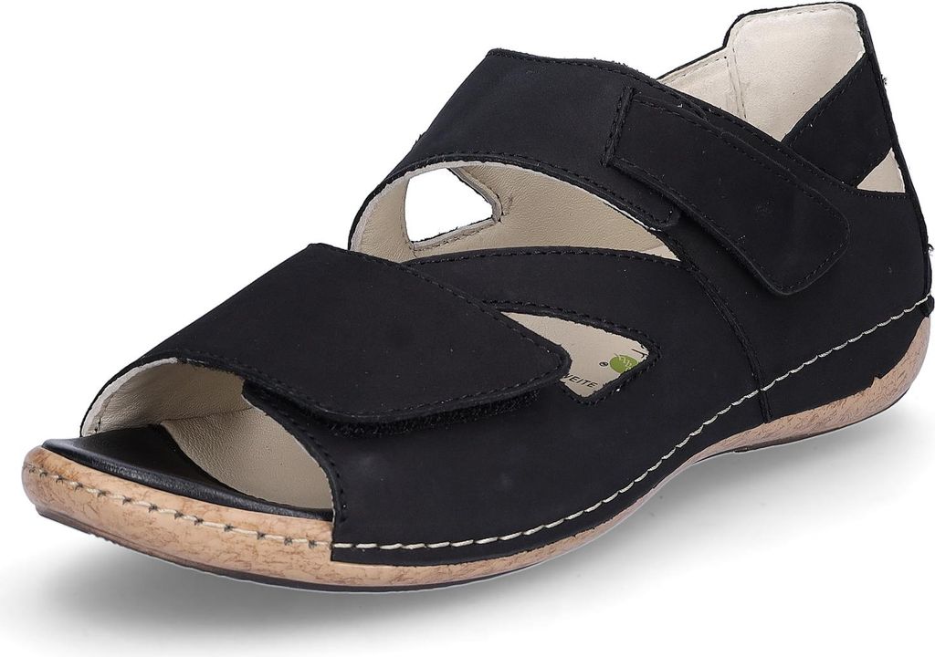 Waldläufer Damen Sandale Heliett schwarz 5,5 Produktbild 