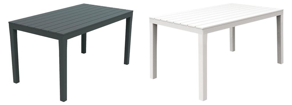 tavolo componibile rettangolare 'sumatra' cm 138x80x72h - Immagine del prodotto 
