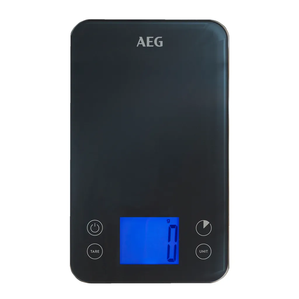 Balance de cuisine Electrolux ABKS1 : mesure précise g et fini Noir chic