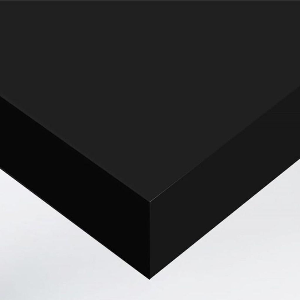 DIMEXACT - DIMEXACT Hochwertige selbstklebende Tapete in mattem Anthrazitschwarz in einer Rolle von 60 cm x 2 Meter(n) -60 cm x 2 m - en Rouleau