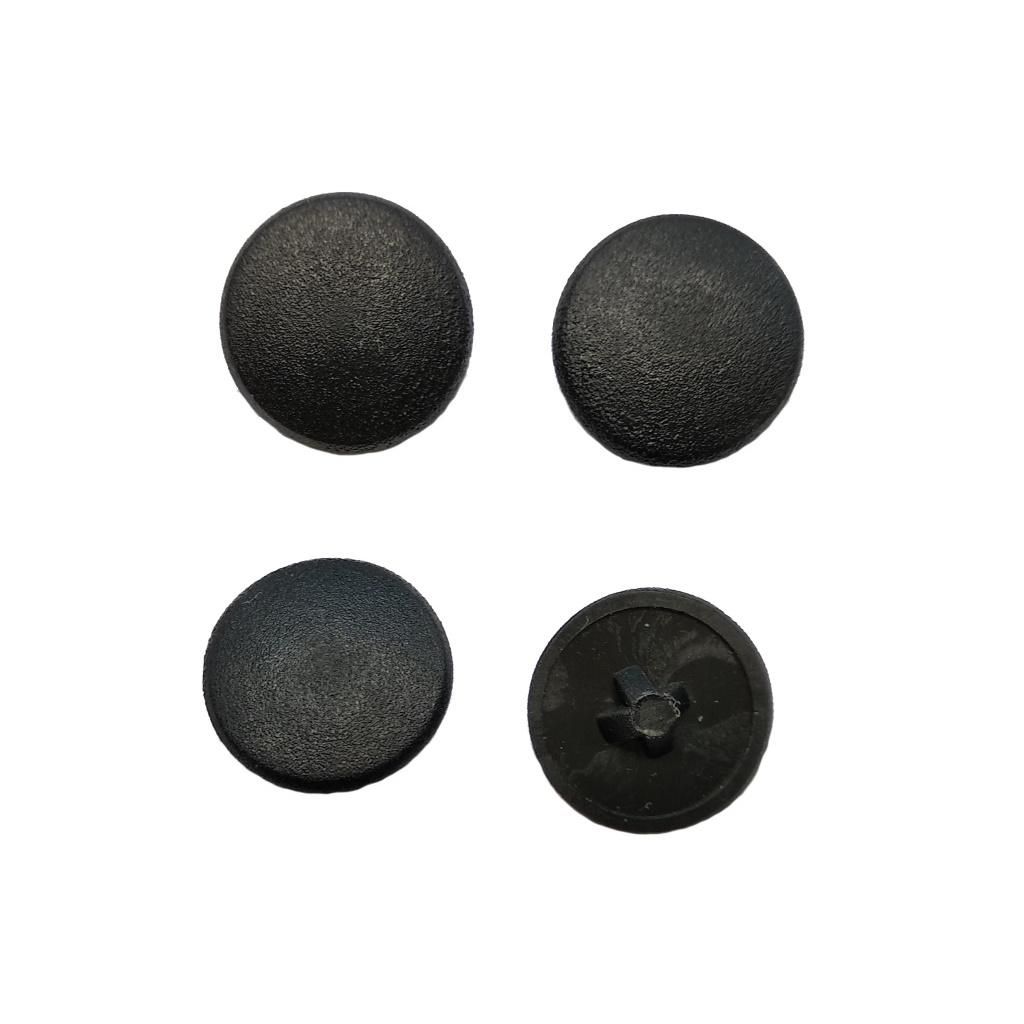 Flache Abdeckkappe für SPAX PZ2 Schrauben, Bit, Phillips, Einpressen, Für Möbel, für Einbaumöbel Anthrazit, Einpressen, Blindstopfen, Schwarz ...