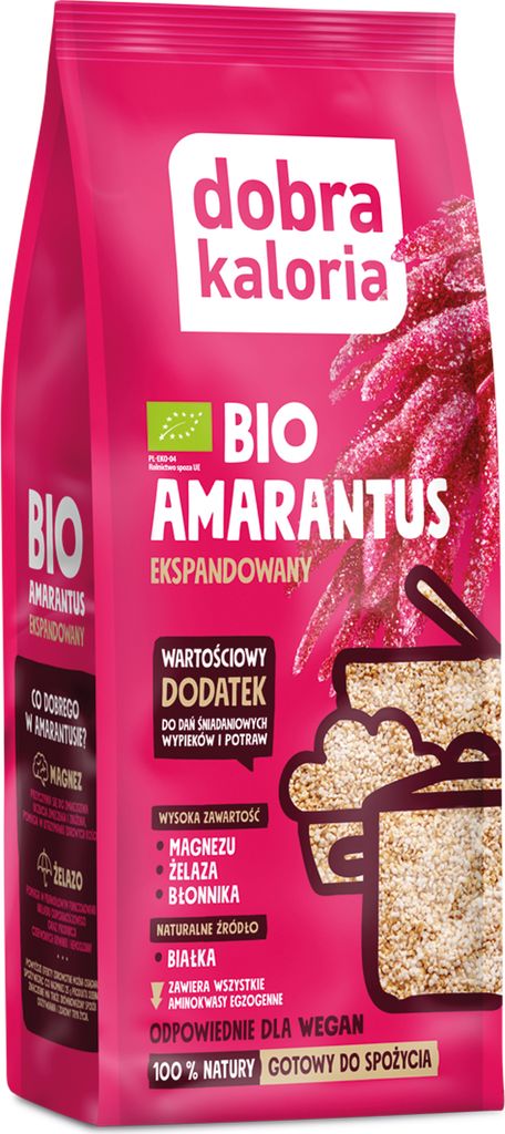EXPANDOVANÝ AMARANTUS120 g - DOBRÉ KALÓRIE Obrázok produktu 