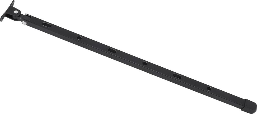 Gewächshaus Fenster bleiben robuste Aluminium manuelle Gewächshaus Dach Vent Opener Bar Kit mit 6 Schrauben 15,35in Schwarz