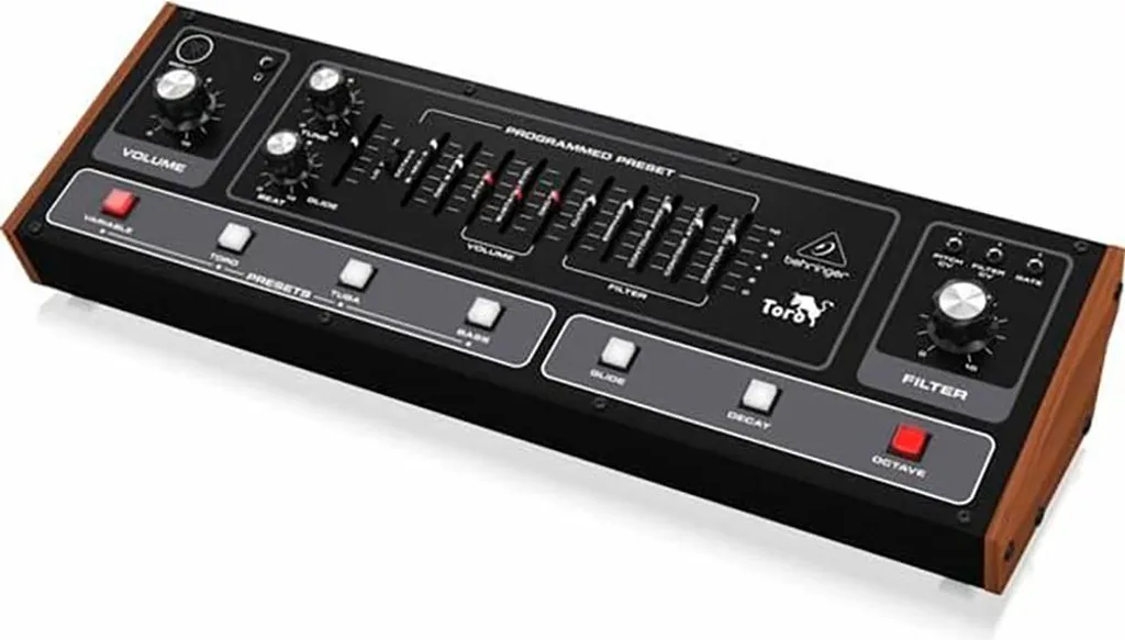 Synthétiseur de Basse Analogique Behringer TORO Format Desktop MIDI