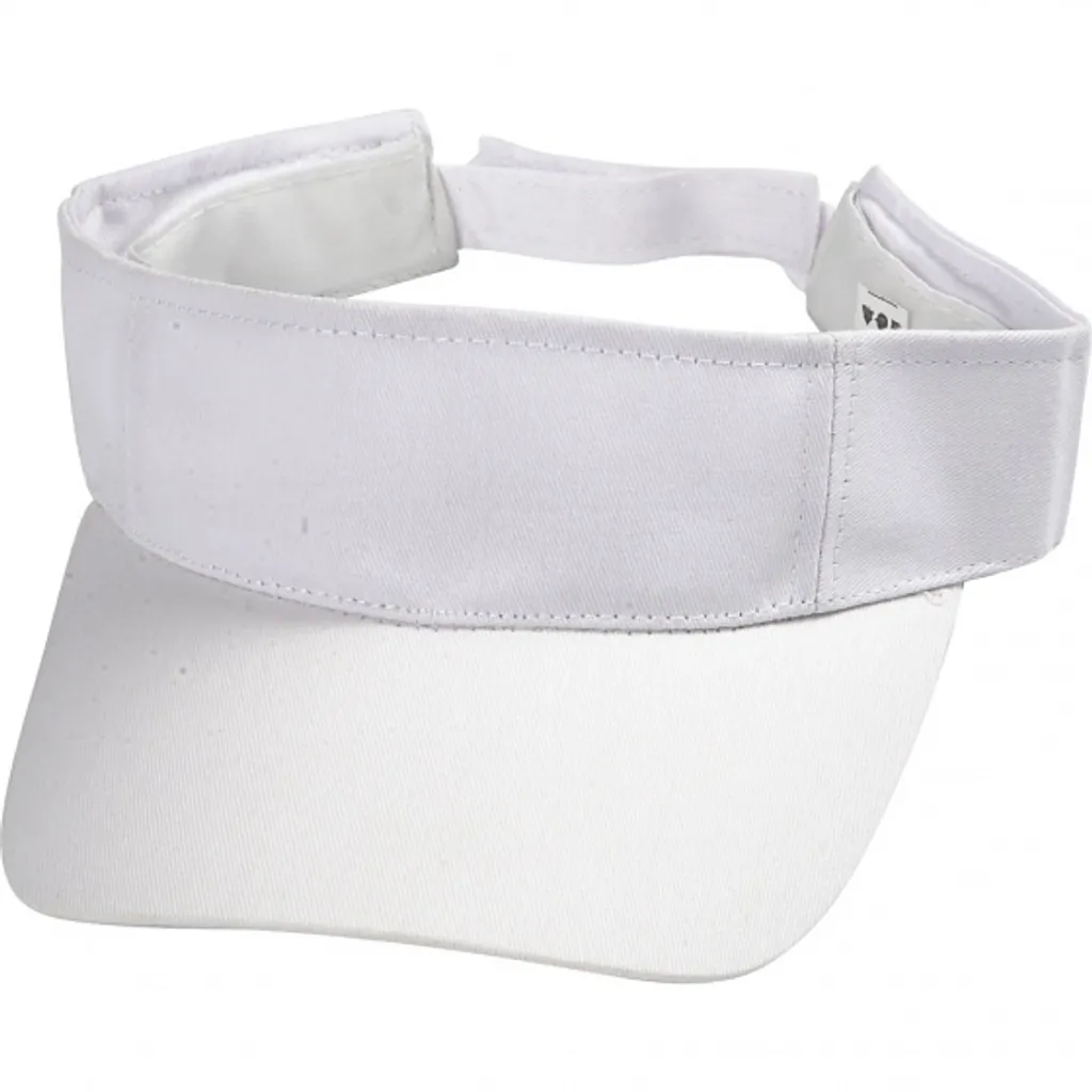 Capuchon de parapluie blanc 56 cm - Chapeau mains libres 1 pièce