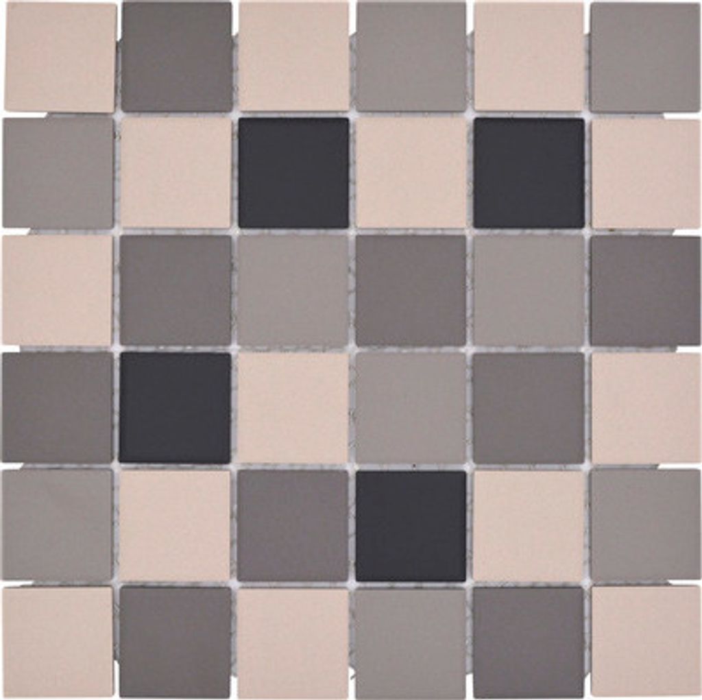 Keramikmosaik CU 213 grau/beige 29,1x29,1 cm