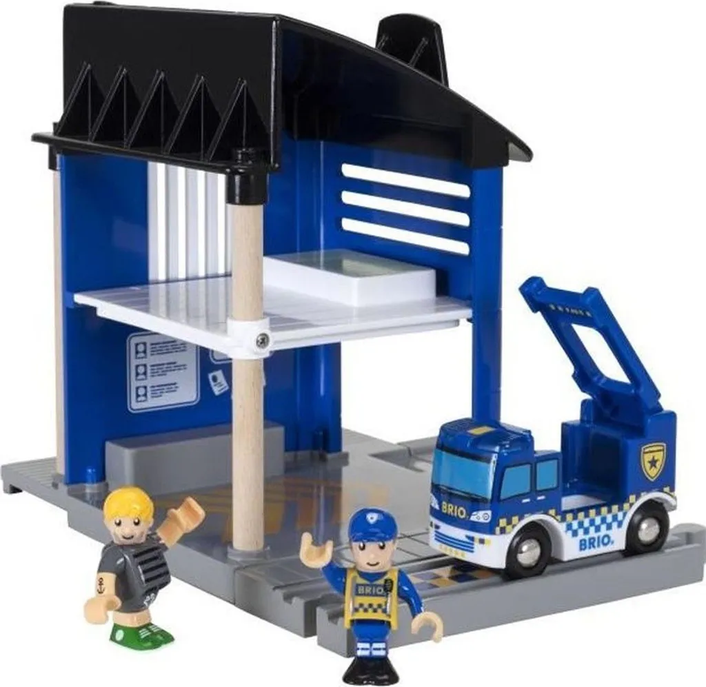 Poste de police pour stimuler l'imagination et la motricité fine