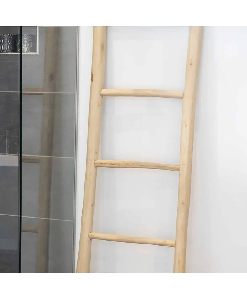 Échelle décorative porte-serviettes sans perçage pour chambre d'amis