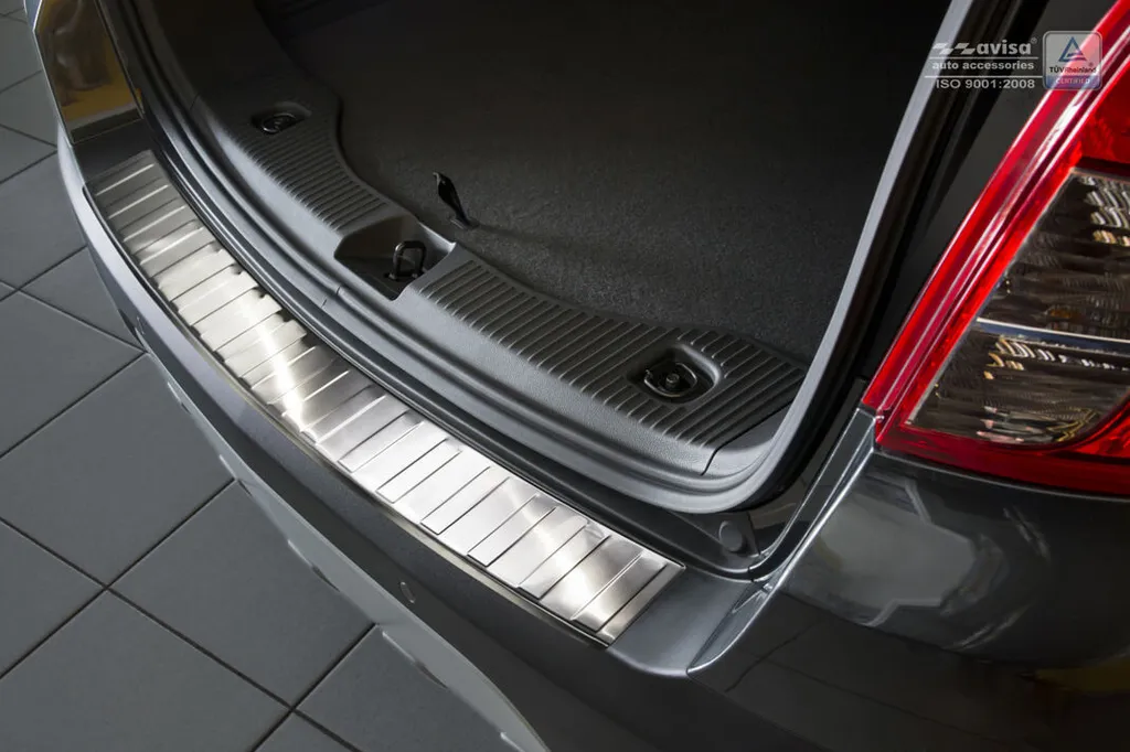 Seuil de coffre pour Opel Mokka 2012-2016 - Protection inox mat