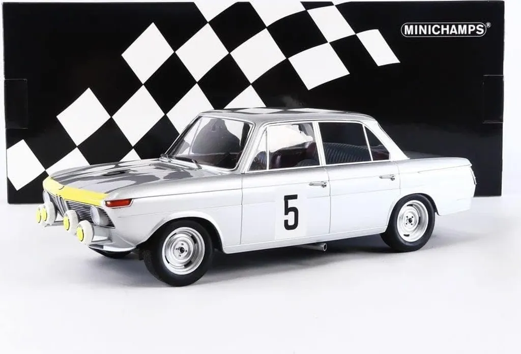 BMW 1800 TiSA 1:18 Minichamps - Finition Die-Cast Haute Précision Spa #5