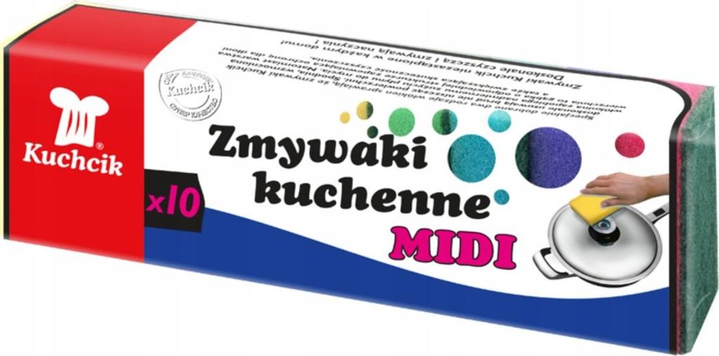 KUCHCIK MIDI Küchenschwämme - 10er-Pack Reinigung