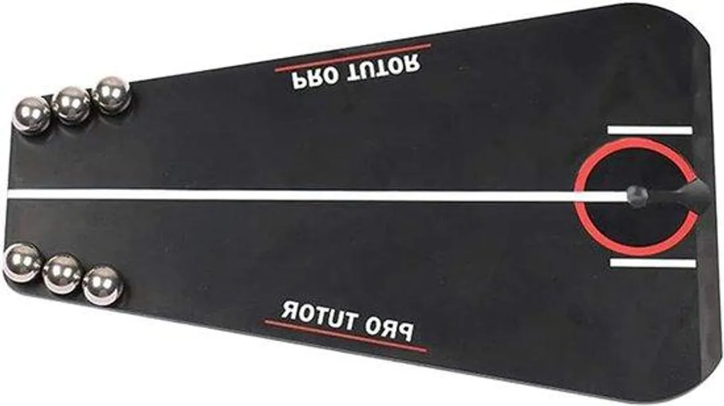 Accessoire entraînement golf intérieur et extérieur pour putter droit