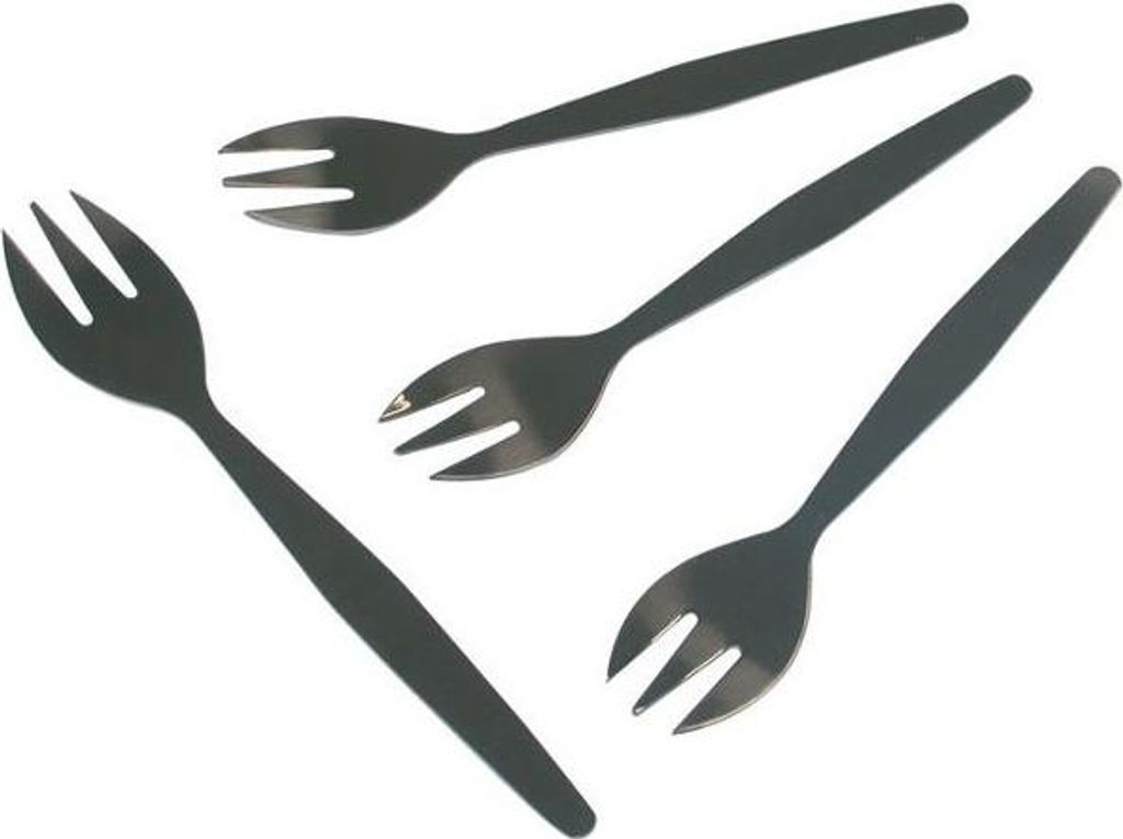 Set mit 4 austerngabeln aus edelstahl Metaltex 251036