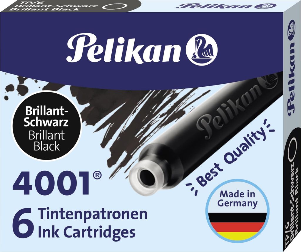 Cartuccia d'inchiostro Pelikan 4001 TP/6 301218 b Immagine del prodotto 