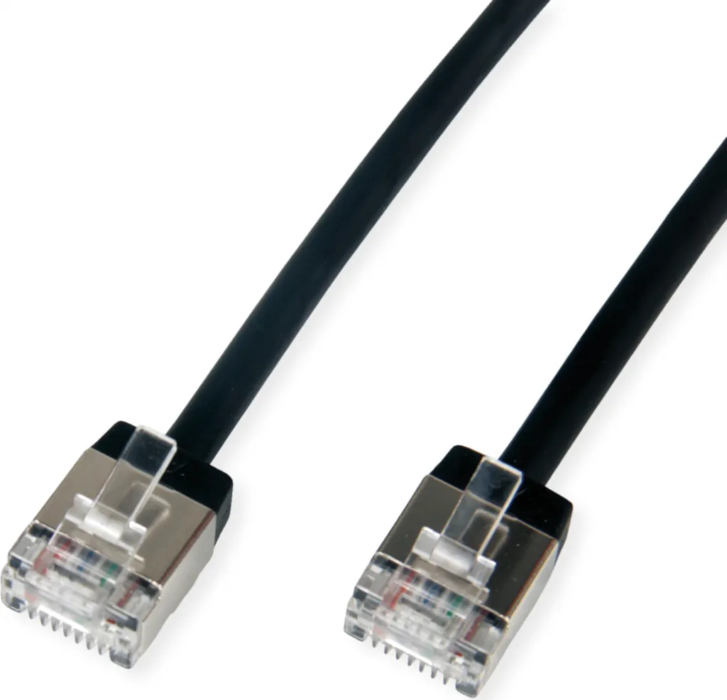 Cavo Patch ROLINE Cat.6A 1m U/FTP - Soluzione Slim per DataCenter