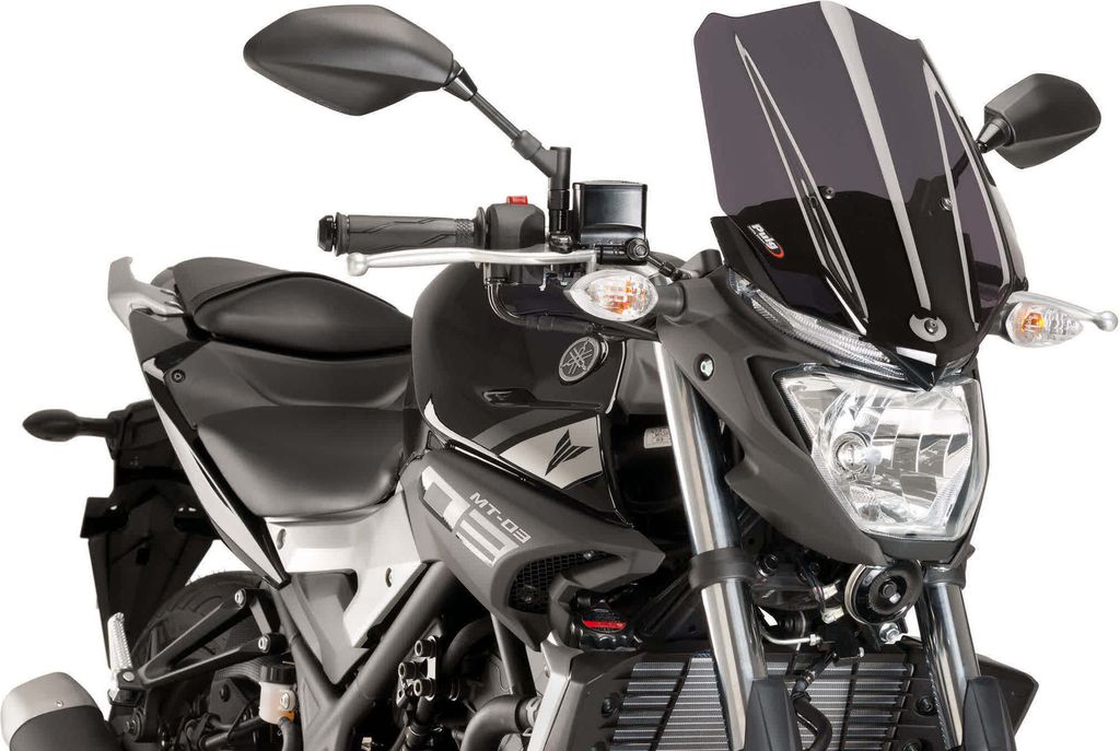 PUIG 8932F New Generation Touring passend fuer YAMAHA MT-03 Stark getönt