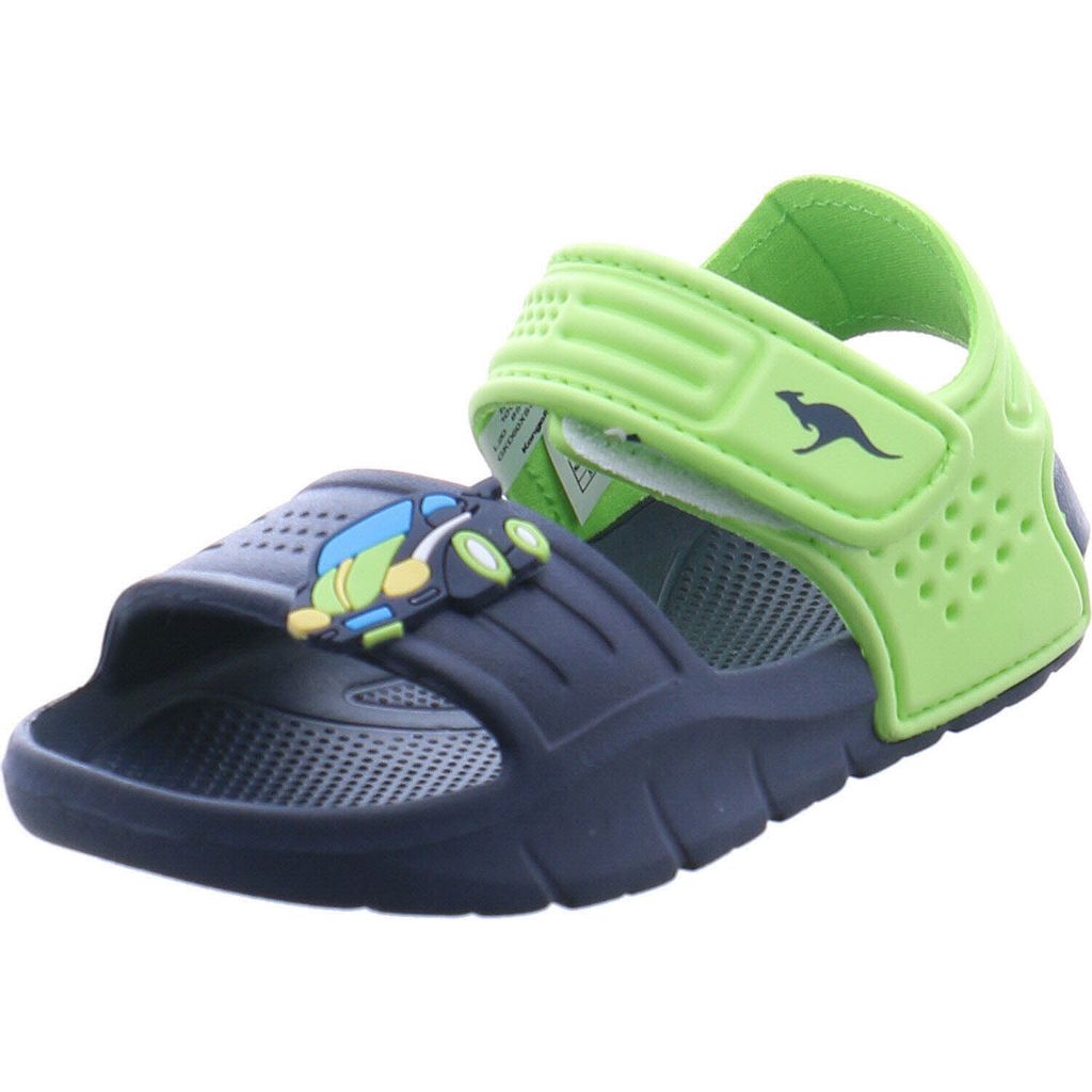 Kangaroos Jungen Sandale KangaSwim II blau/grün