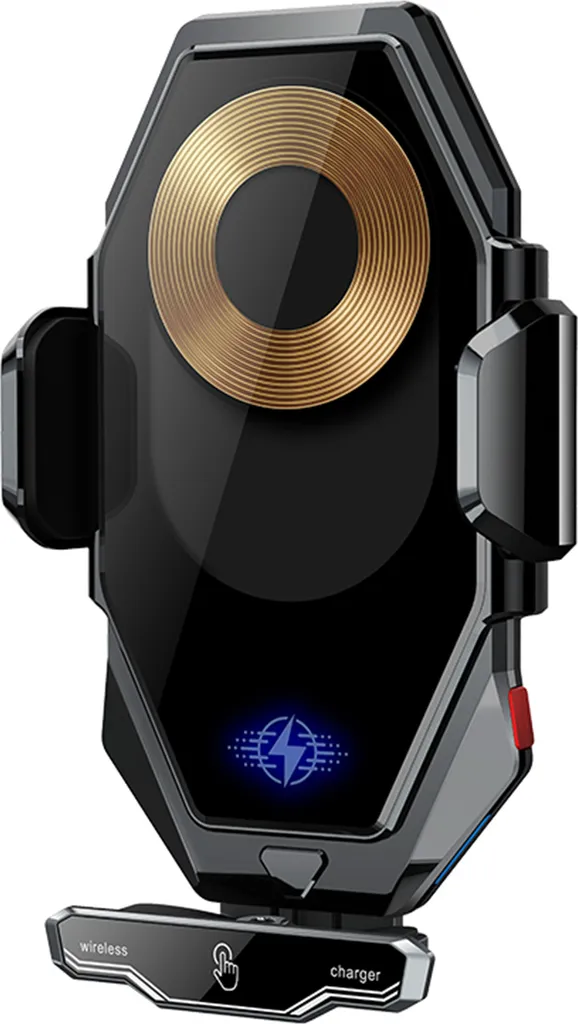 Supporto Auto Ricarica Wireless 15W - Caricabatterie Induzione Rapida
