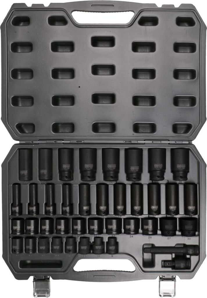 KS TOOLS Set di bussole esagonali da 1/2", 40 pz ( 515.0065 Immagine del prodotto 