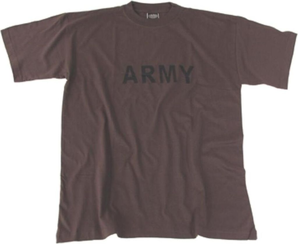 MFH T-Shirt, bedruckt, "Army", oliv