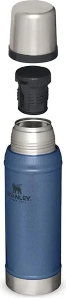 Bouteille Isotherme Stanley 0,75L Thermos Inox Hammertone Lake Bleu