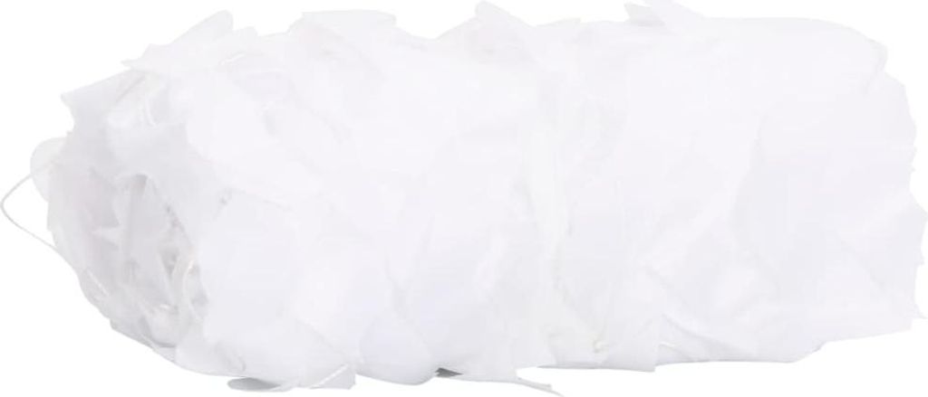 vidaXL Tarnnetz mit Aufbewahrungstasche 706x140 cm Weiß