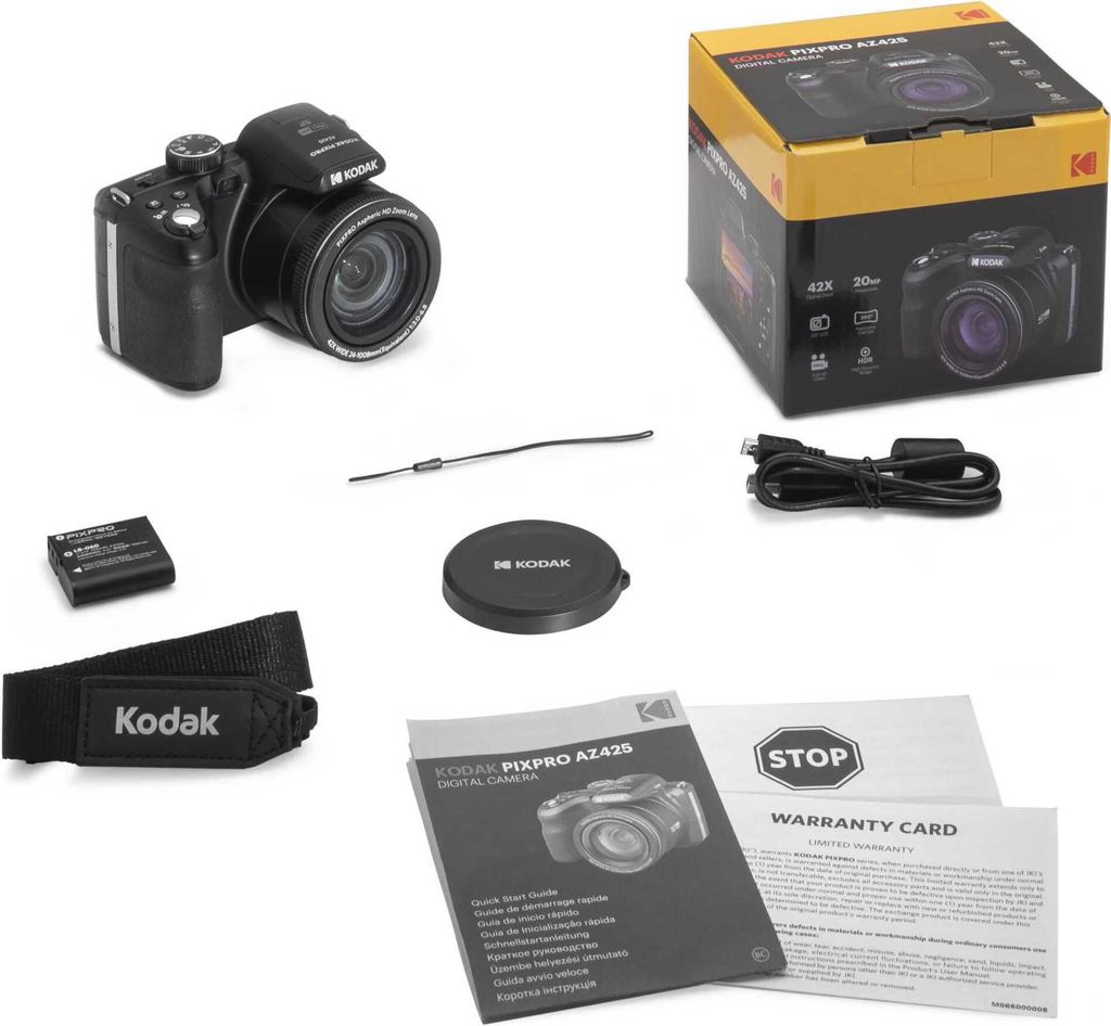 Kodak Astro Zoom AZ425 schwarz Produktbild 8