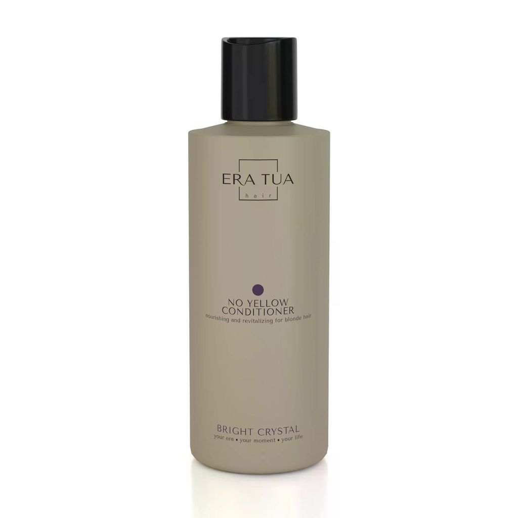 Era Tua No Yellow Conditioner 200 ml – Anti-Gelbstich Spülung für blondes, graues & aufgehelltes Haar