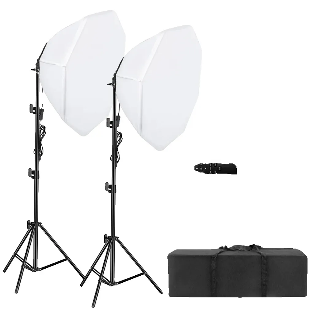 Solution Éclairage Photo Doux Octogonal contre Ombres Portées LED