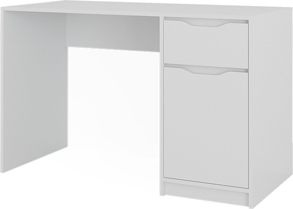 Stůl Vicco Ruben Bílá 120 x 55 cm se zásuvkou, Model 49262 Obrázek produktu 