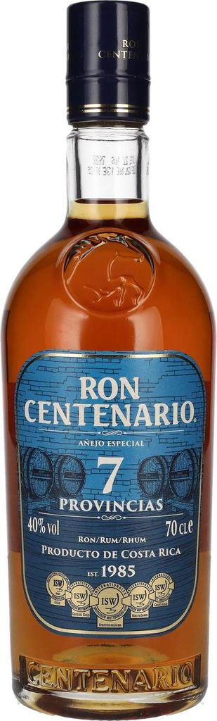 Ron Centenario 7 Años Rum Costa Rica  70.00 cl 40.0 % Produktbild 