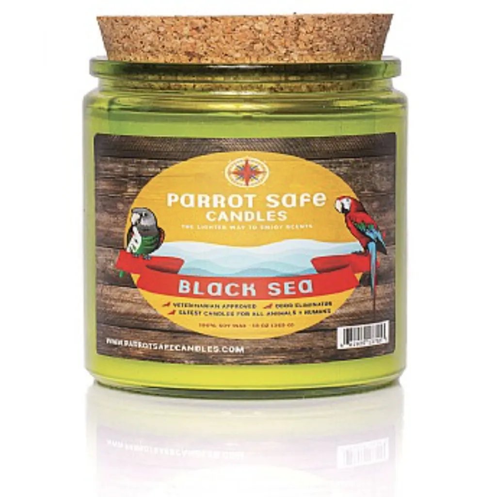 Candela Mar Nero per Pappagalli: Profumo Tropicale Mango e Banana